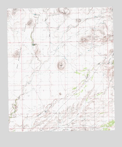 Million Dollar Tank, AZ USGS Topographic Map