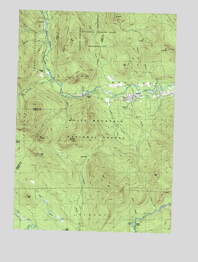 Bartlett, NH USGS Topographic Map
