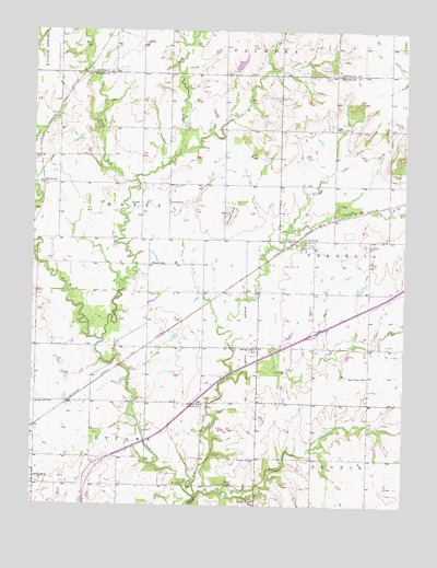 Le Loup, KS USGS Topographic Map