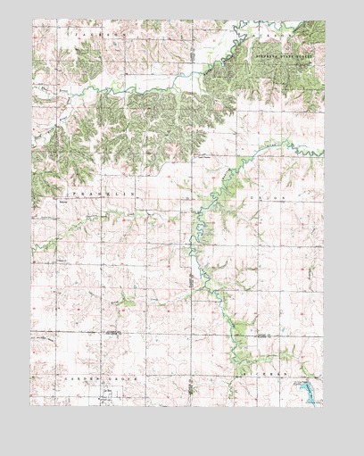 Le Roy, IA USGS Topographic Map