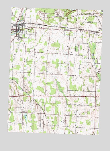 Le Roy, NY USGS Topographic Map