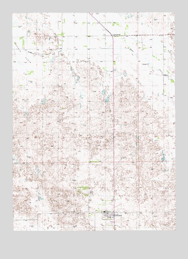 Bartlett, NE USGS Topographic Map