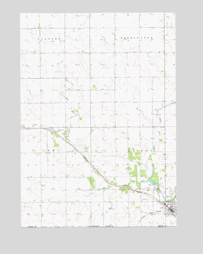 Le Roy, MN USGS Topographic Map