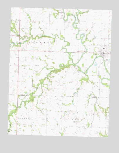 Le Roy, KS USGS Topographic Map