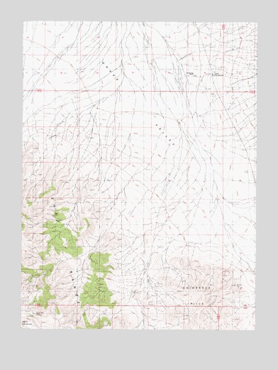 Leach Hot Springs, NV USGS Topographic Map