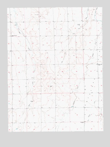 Leader NW, CO USGS Topographic Map