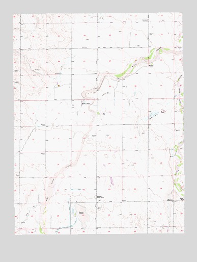 Leader SW, CO USGS Topographic Map