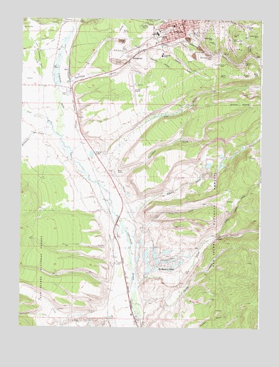 Leadville South, CO USGS Topographic Map