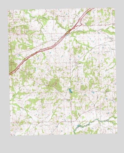 Learned, MS USGS Topographic Map