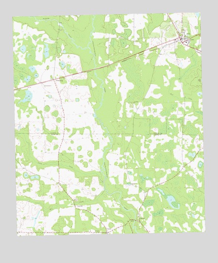 Leary, GA USGS Topographic Map