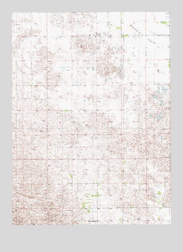 Bartlett NW, NE USGS Topographic Map