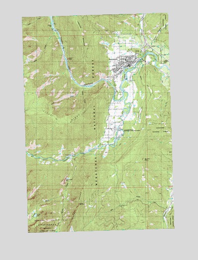 Leavenworth, WA USGS Topographic Map