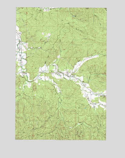 Lebam, WA USGS Topographic Map
