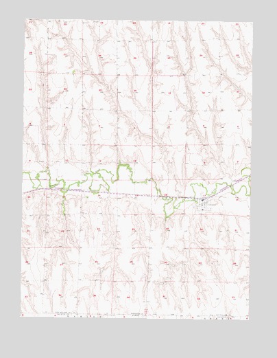 Lebanon, NE USGS Topographic Map