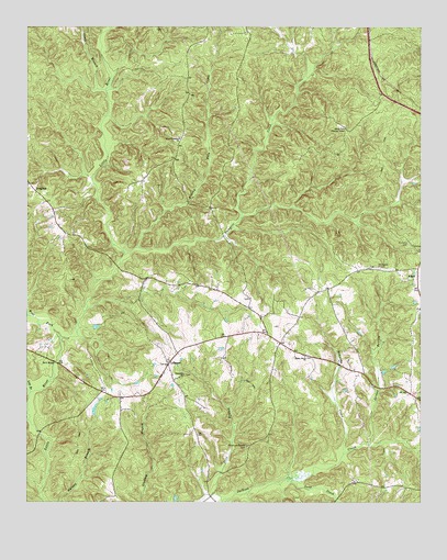 Lebanon, SC USGS Topographic Map