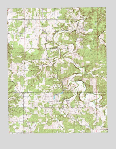 Lecoma, MO USGS Topographic Map