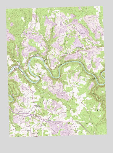 Lecontes Mills, PA USGS Topographic Map