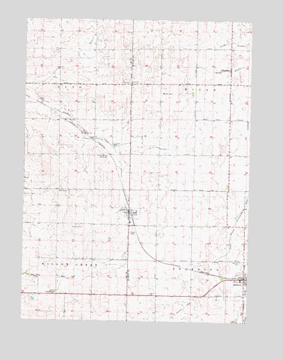 Lee, IL USGS Topographic Map