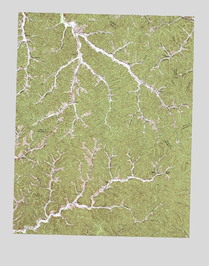 Lee City, KY USGS Topographic Map