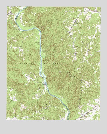 Leeds, SC USGS Topographic Map