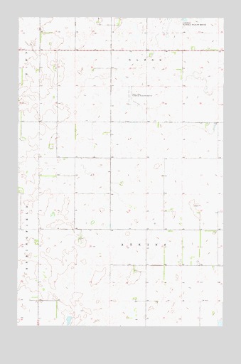 Leeds NE, ND USGS Topographic Map