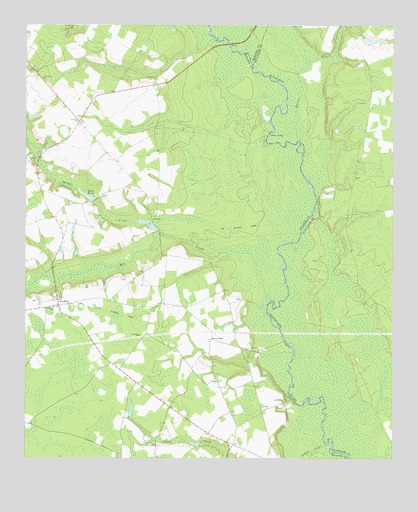 Leefield, GA USGS Topographic Map