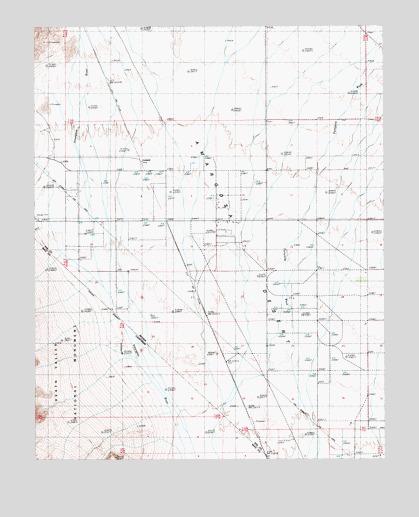 Leeland, NV USGS Topographic Map