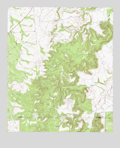 Leeper Creek, TX USGS Topographic Map