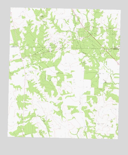 Lees, TX USGS Topographic Map