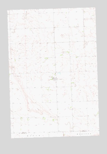 Lefor, ND USGS Topographic Map