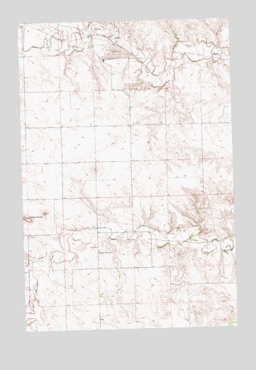 Lehigh, ND USGS Topographic Map