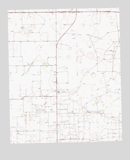 Lehman, TX USGS Topographic Map