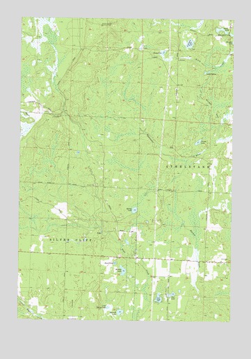 Lehman Lake, WI USGS Topographic Map