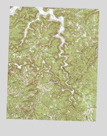 Leighton, KY USGS Topographic Map