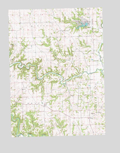 Leisure Lake, IA USGS Topographic Map