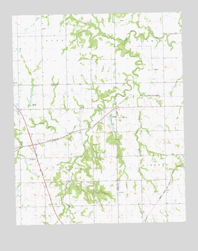 Lela, OK USGS Topographic Map
