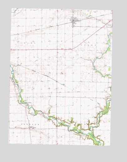 Leland, IL USGS Topographic Map