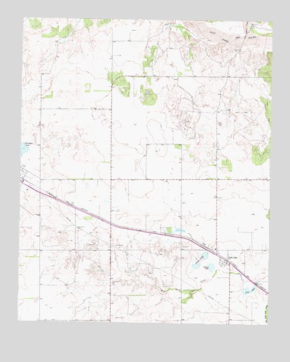 Lelia Lake, TX USGS Topographic Map