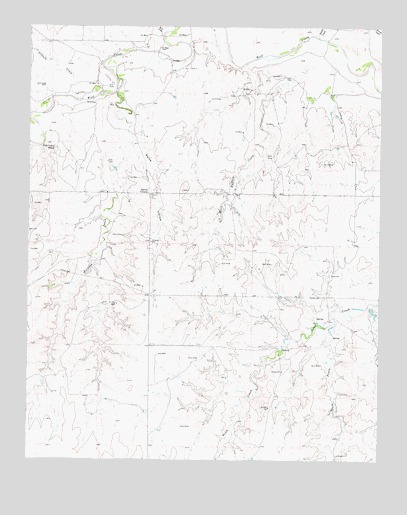 Barton Corners, TX USGS Topographic Map