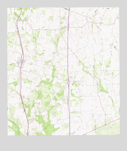 Leming, TX USGS Topographic Map