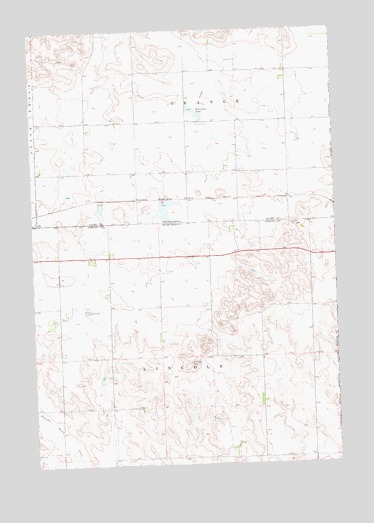 Lemmon NE, SD USGS Topographic Map