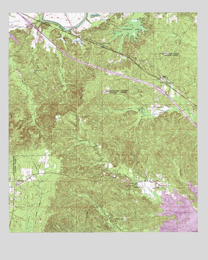 Lena, LA USGS Topographic Map