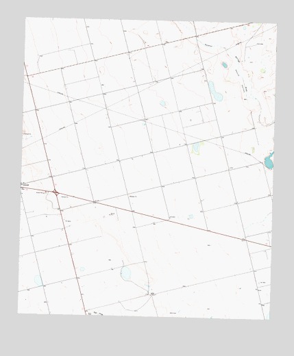 Lenorah East, TX USGS Topographic Map