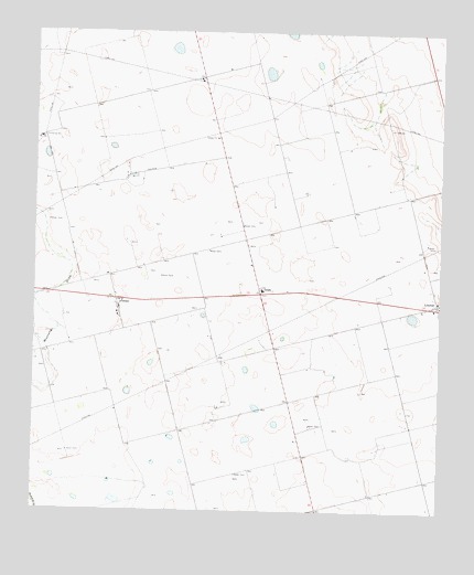 Lenorah West, TX USGS Topographic Map