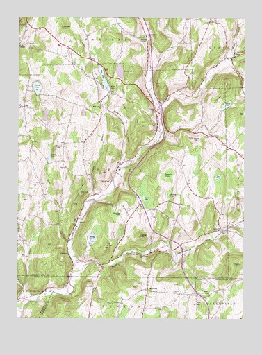 Lenoxville, PA USGS Topographic Map