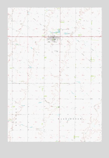 Leola, SD USGS Topographic Map