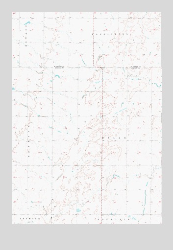 Leola SW, SD USGS Topographic Map