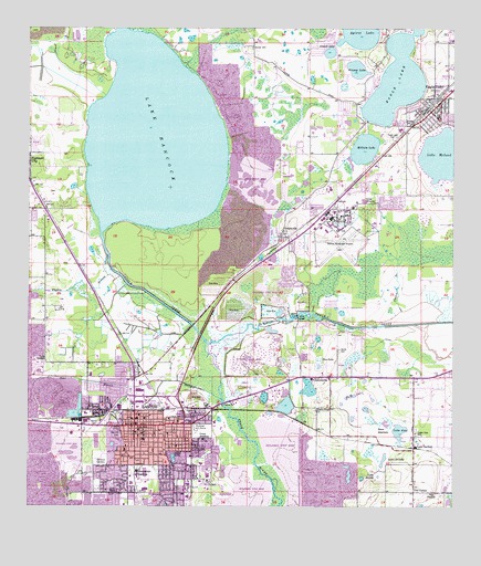 Bartow, FL USGS Topographic Map