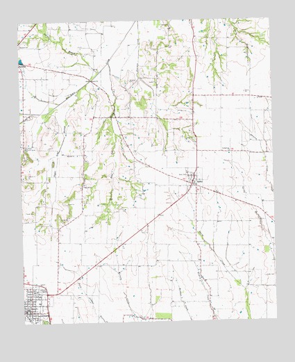 Leonard, TX USGS Topographic Map