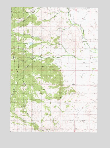 Leonard Creek, MT USGS Topographic Map